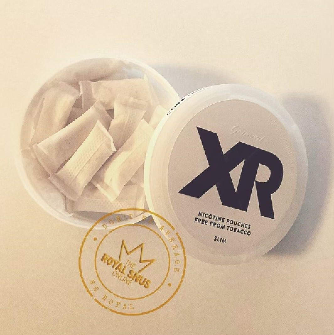 XR General Free From Tobacco nicotine pouches