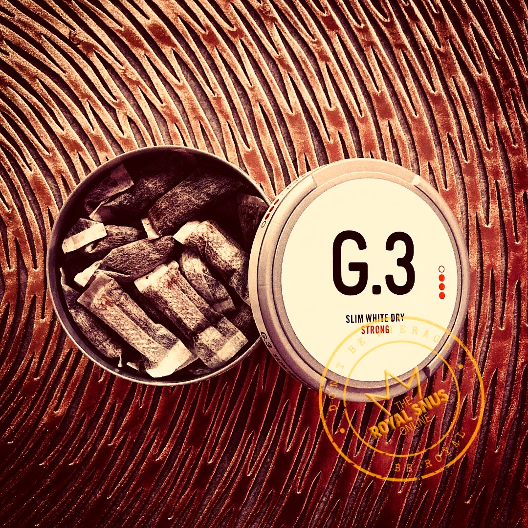 G.3 Slim White Strong Snus