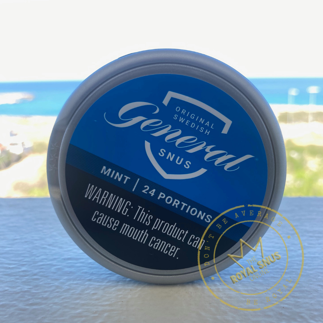 General White Mint Portion snus