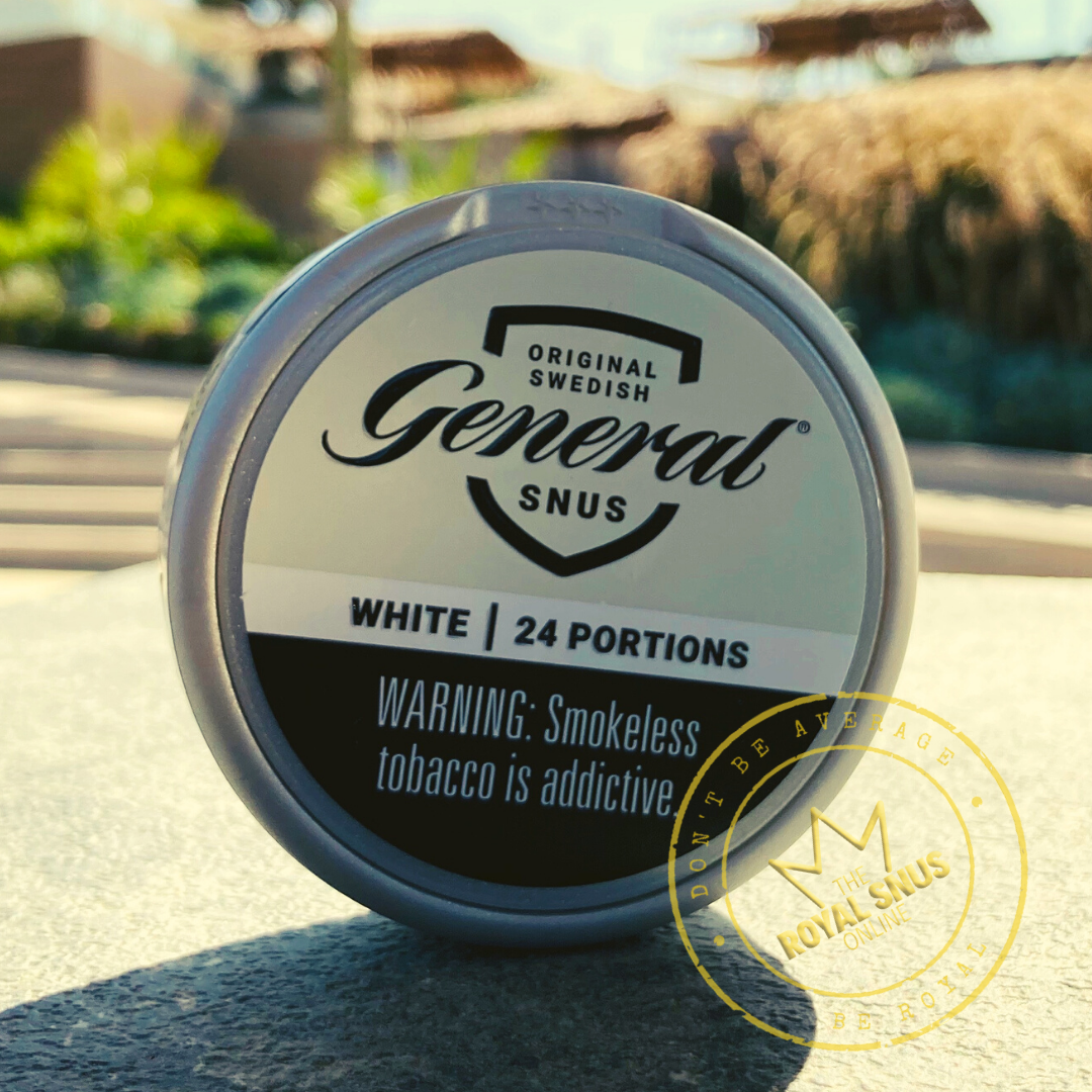 General White Portion snus