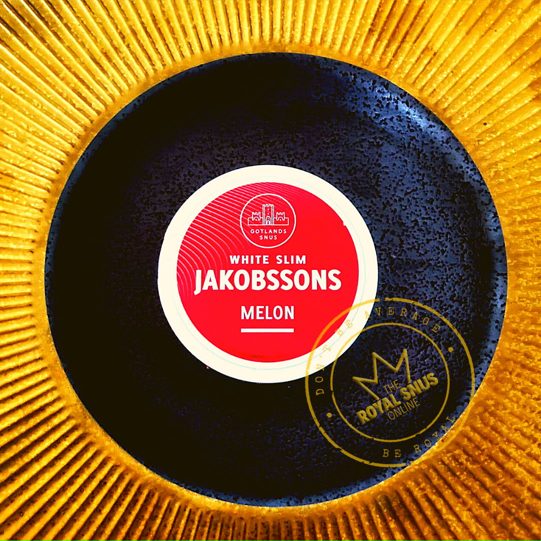 Jakobsson's Melon Slim White Portion snus By Gotlandssnus