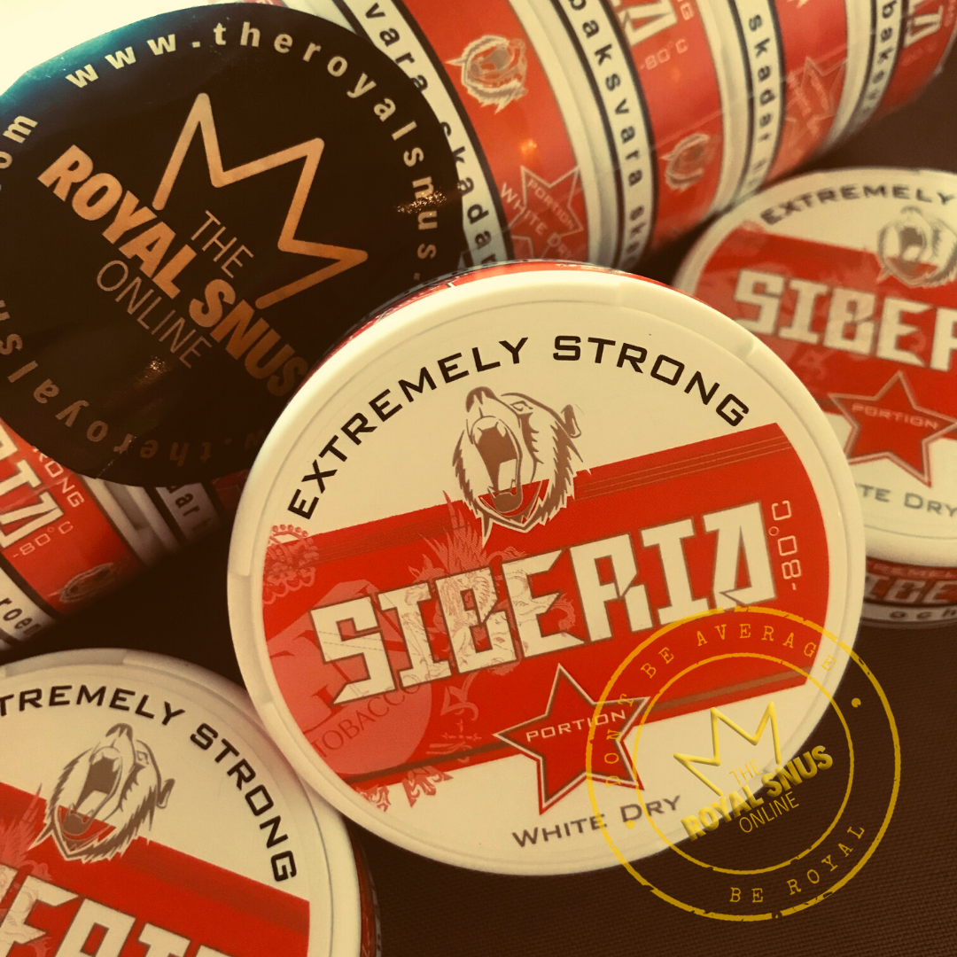 Siberia -80 White Dry Snus