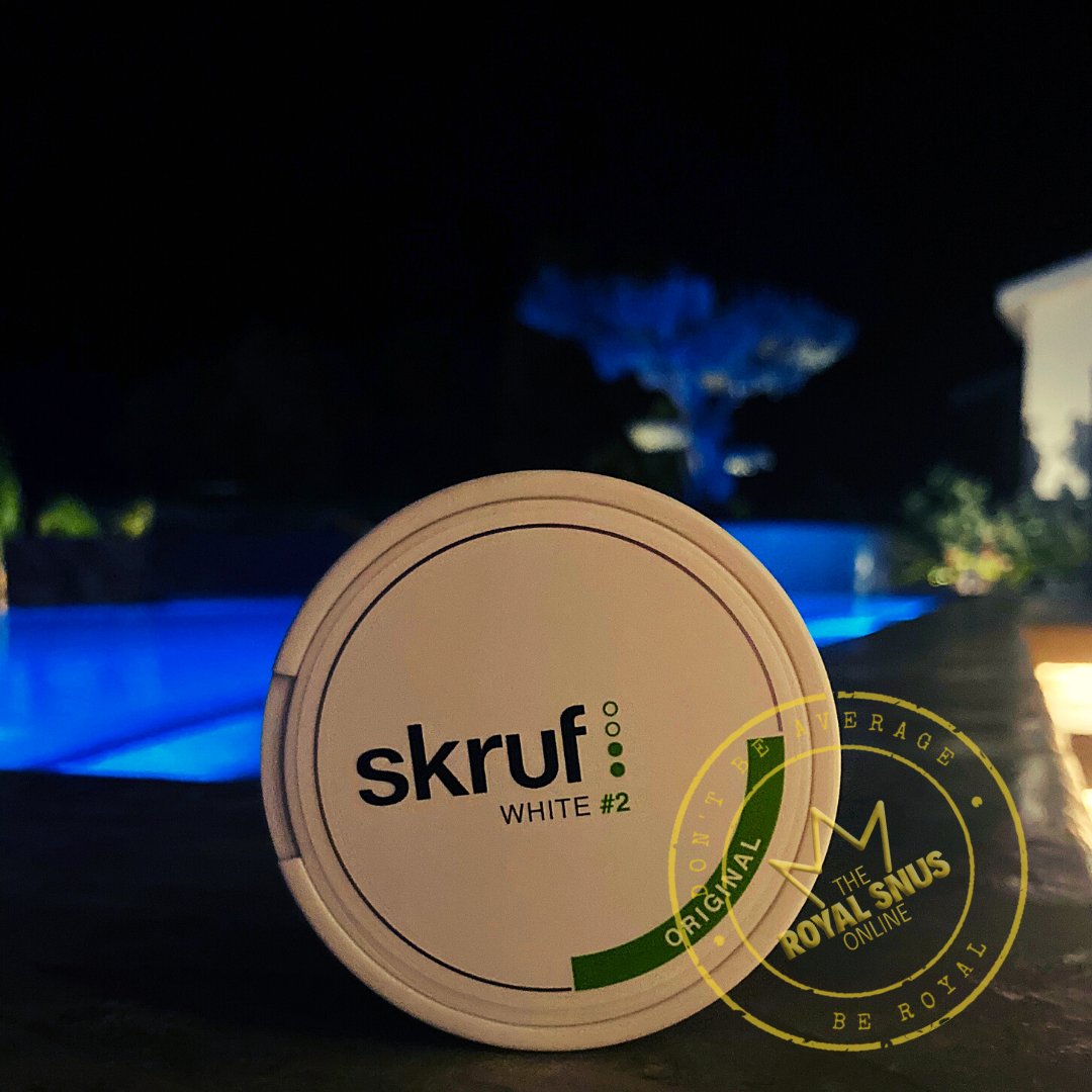 Skruf Original White #2 snus