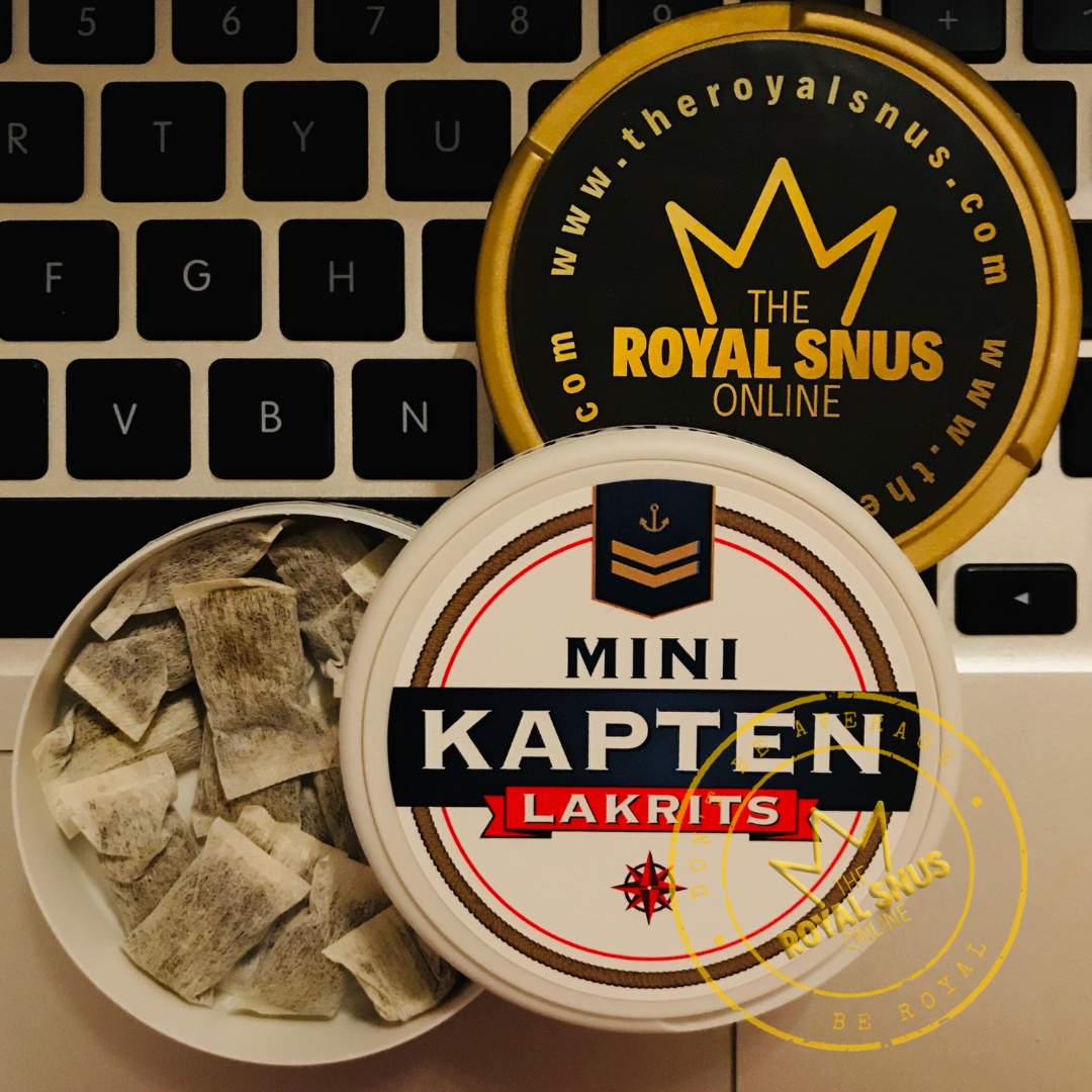 KAPTEN LAKRITS WHITE snus