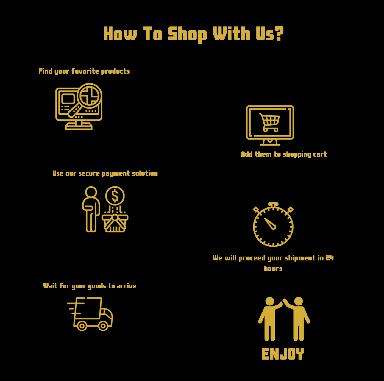 How to shop with us?