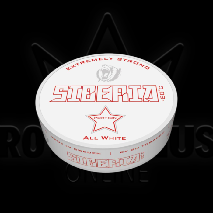 Buy Siberia All White Original Nicopods - Order Snus Online ...