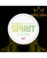 Nordic Spirit Elder Flower Slim All White, أكياس النيكوتين NORDIC SPIRIT
