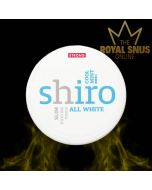 Shiro Cool Mint Strong Slim All White, أكياس النيكوتين SHIRO