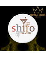 Shiro Cuba Libre Slim All White, أكياس النيكوتين SHIRO