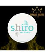 Shiro Sweet Mint Slim All White, أكياس النيكوتين SHIRO