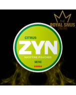 ZYN Citrus Mini Dry Strong, أكياس النيكوتين ZYN