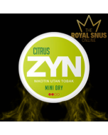 ZYN Citrus Mini Dry, أكياس النيكوتين ZYN