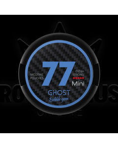 77 GHOST Mini Bubble Gum Extra Strong