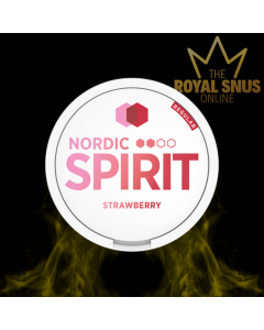 Nordic Spirit Strawberry Slim All White, أكياس النيكوتين NORDIC SPIRIT