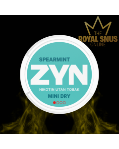 ZYN Spearmint Mini Dry, أكياس النيكوتين ZYN