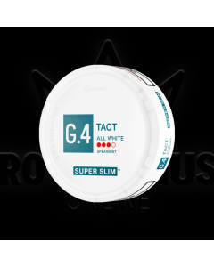 G.4 Tact Super Slim All White