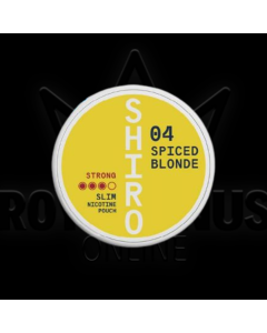 Shiro 04 Spiced Blonde Strong Slim