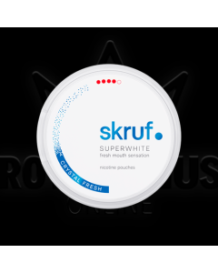 Skruf Superwhite Crystal Fresh Xtra Strong