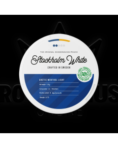 Stockholm White Arctic Menthol 4mg (4mg/pouch)