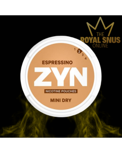 ZYN Mini Dry Espressino, أكياس النيكوتين ZYN