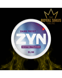 ZYN Dark Frost Strong Slim All White, أكياس النيكوتين ZYN