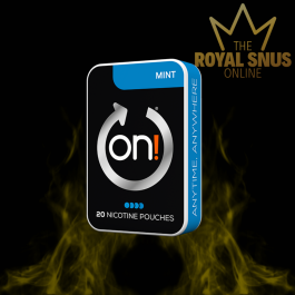 Buy On! Mint 9 Nicotine Pouches - Order Snus Online | WWW.THEROYALSNUS.COM