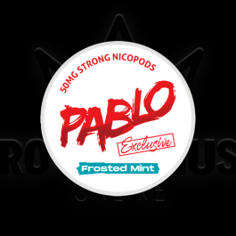 PABLO Exclusive Frosted Mint 50mg - Order Snus Online | TheRoyalSnus.com