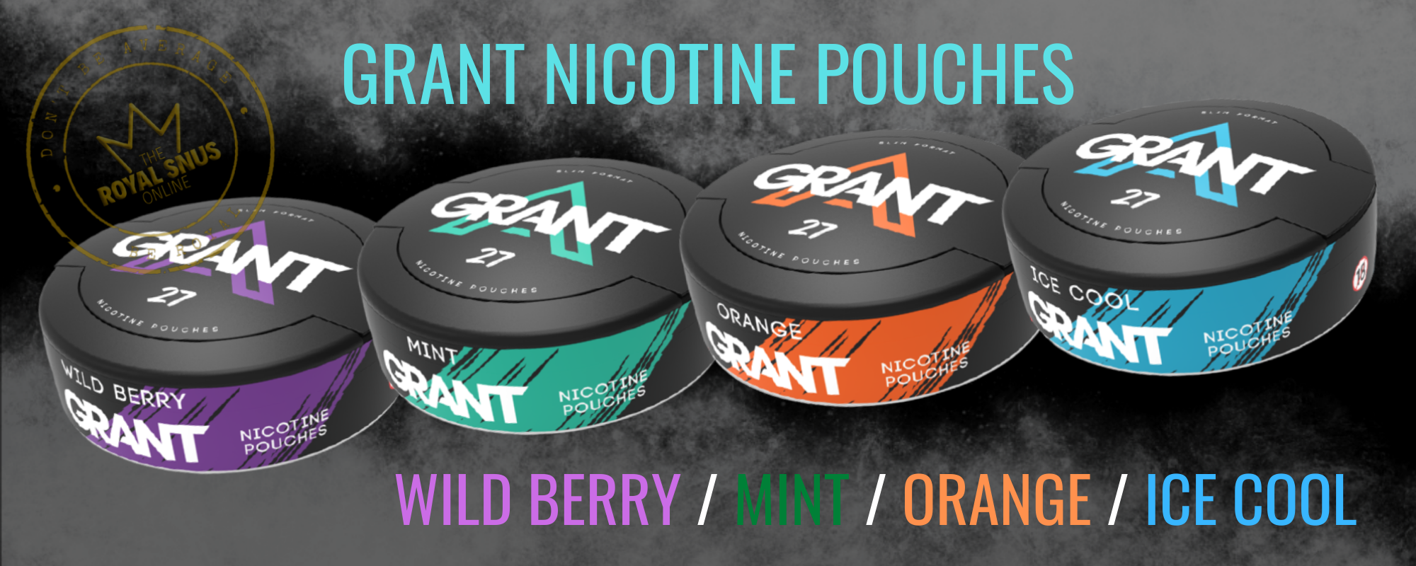 GRANT nicotine pouches