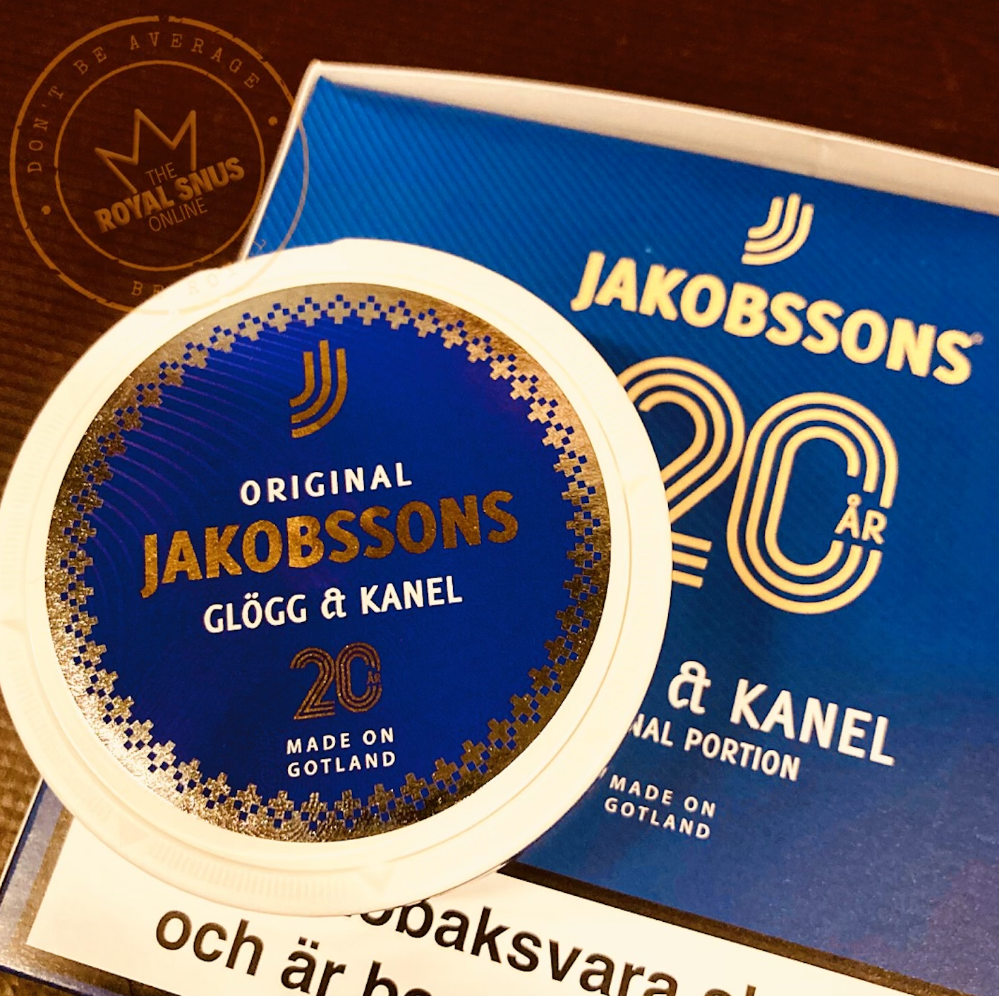 Jakobssons Glögg Cinnamon snus