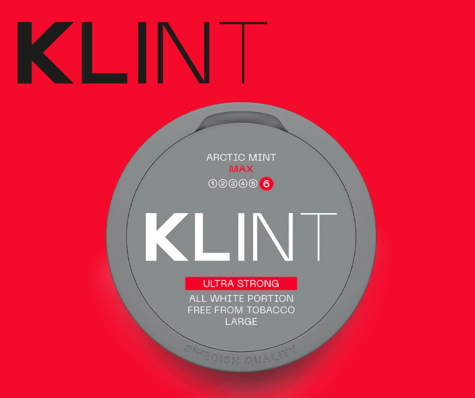 NEW! Super strong snus pouches from Klint- KLINT ARCTIC MINT MAX