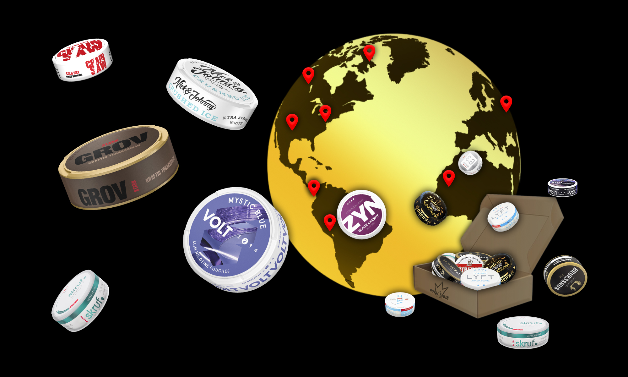 Chewing tobacco and Swedish Snus with fast shipping to Michigan