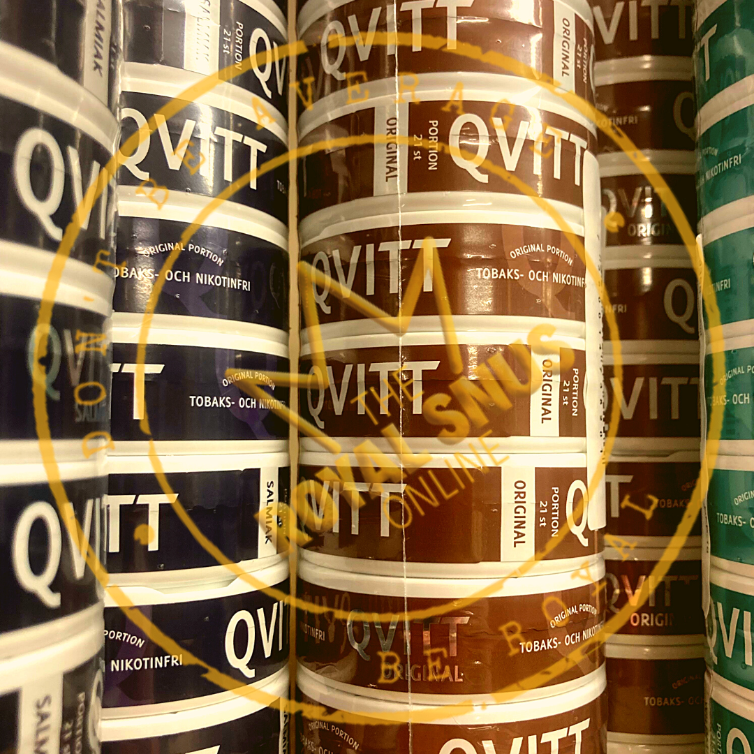 A Comprehensive Guide on Choosing the Right QVITT Tobacco & Nicotine-Free Snus Products for You