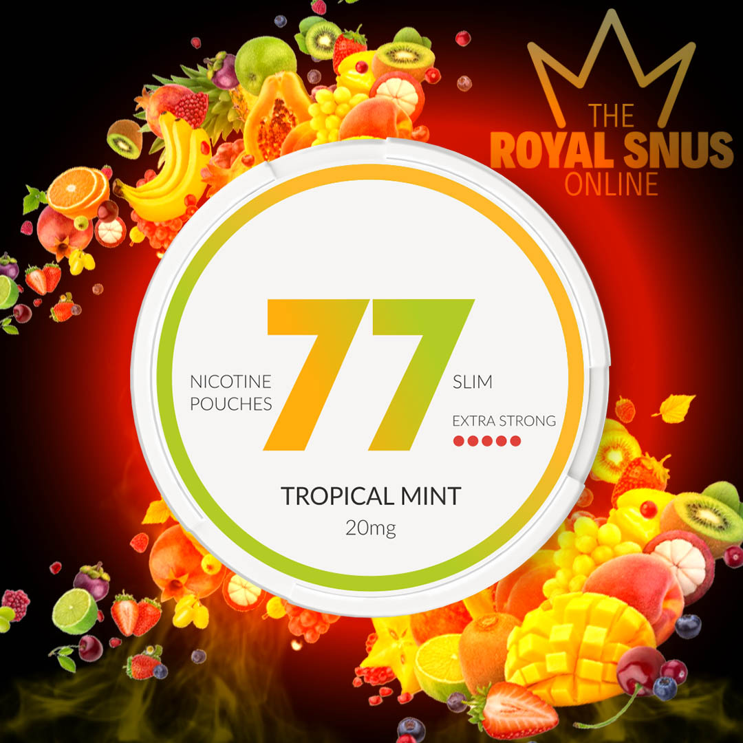Buy 77 Tropical Mint Snus