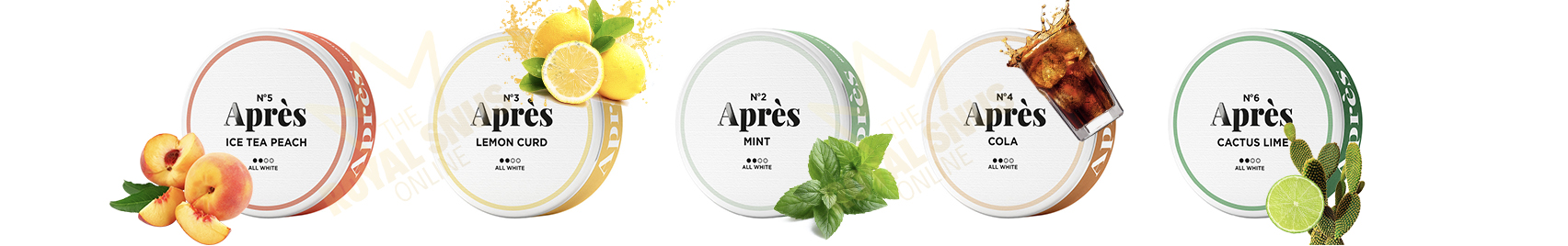 Buy Apres nicotine pouches online at The Royal Snus Online