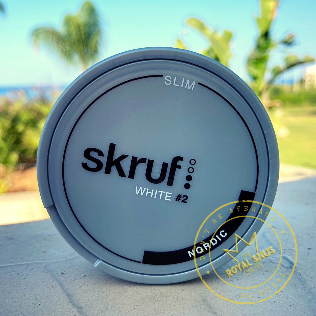 Skruf Slim Nordic White Portion