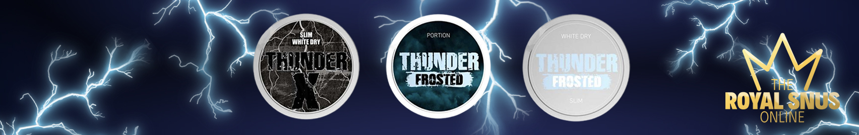 Buy Thunder Snus online at The Royal Snus Online
