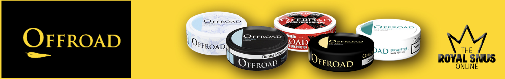 Offroad snus, Offroad nuuska, Offroad nuuskaja, Offroad swedish snus buy online